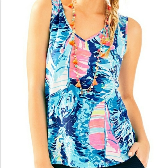 Lilly Pulitzer Tops - Lilly Pulitzer Hey Bay Bay gigi